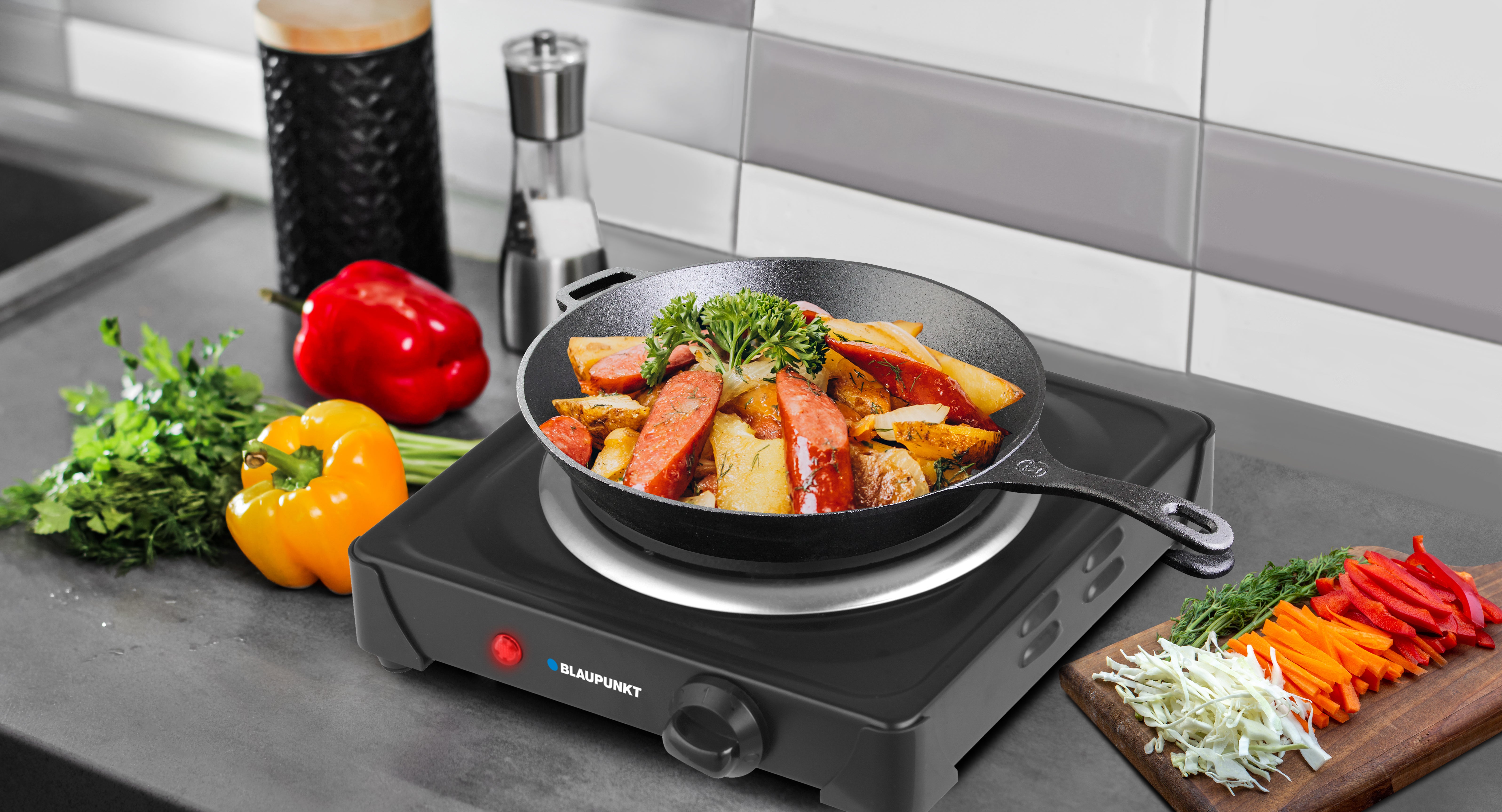 Blaupunkt Countertop Single Hot Plate BKHP102 Electric Blaupunkt Countertop Single Hot Plate BKHP102 Electric